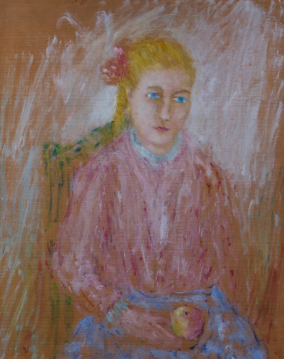 Bambina con mela